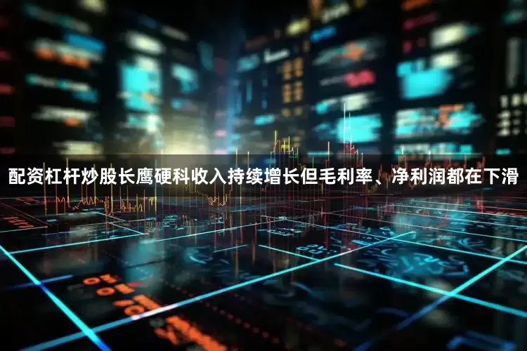配资杠杆炒股长鹰硬科收入持续增长但毛利率、净利润都在下滑